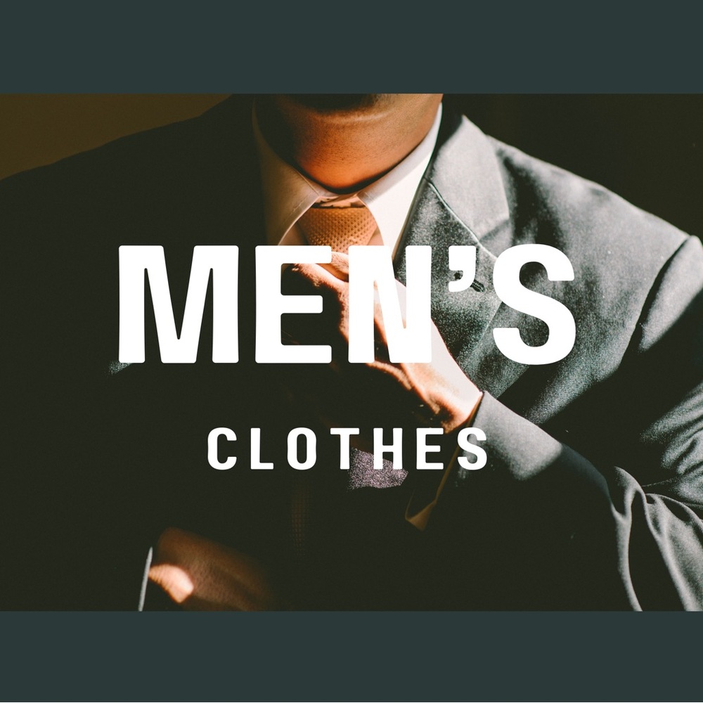 New addition mens wear.